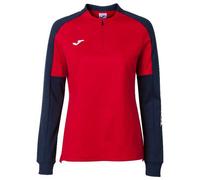 Joma Eco Championship Recycled Half Zip Sweatshirt Red M Woman