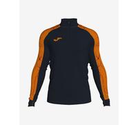 Joma Elite IX Half Zip Sweatshirt Black Deep Orange - XXL