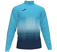 Joma Elite Running Sweatshirt, Men, Turquoise-Navy, L