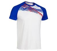 Joma Elite Short Sleeve T-Shirt x Royal White