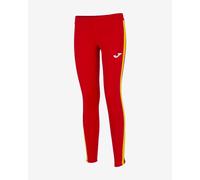 Joma Elite VII Unisex Adult Running Tights, Unisex_Adult, 700009.615, Red-Yellow, XL