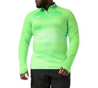 Joma Elite VII Men's Running Sweatshirt, mens, 101541.020, Fluorescent Green, L