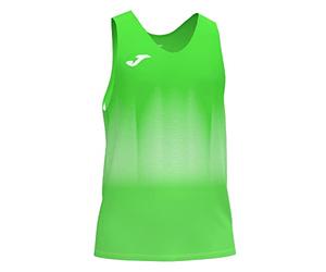 Joma Elite VII Men's Running Tank Top Fluorescent Green