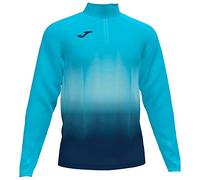 Joma Elite Vii Running sweatshirt, Children, boys, 101541.013, Turquoise-Navy, XS