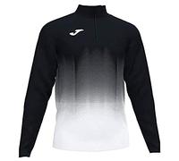 Joma Elite Vii Running sweatshirt, Children, boys, 101541.102, Black-White, 4XS-3XS