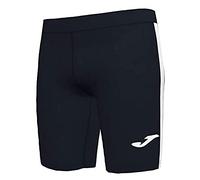 Joma Elite Vii Short running, Children, boys, 101520.102, Black-White, XXS