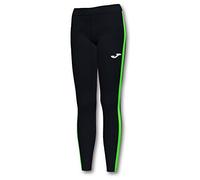 Joma Elite VII Unisex Adult Running Tights, Unisex_Adult, 700009.109, Black-Fluorescent Green, XL