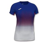 Joma Elite Vii Women's Running T-Shirt, womens, Running T-shirt, 901020.722, Royal-White, M