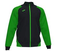 Joma Essential II Jacket Y Vest Cabal, Man, mens, 101535.117, Black-Fluorescent Green, S