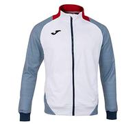 Joma Essential II Jacket Y Vest Cabal, Man, mens, 101535.203, White-Marine, 2XL