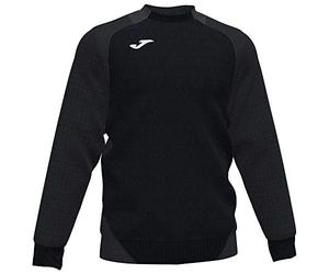 Joma Essential II Sweatshirts, Men, Black-Anthracite, S