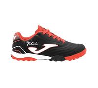 Joma Football Boots, Unisex, 31-38, Ideal for Artificial Grass - ToledoJR, Black/White, 33.5 EU