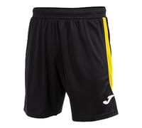 Joma Glasgow Short Black Yellow - Unisex Adult Shorts