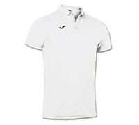 Joma Hobby Short Sleeve Polo Shirt White - XXL