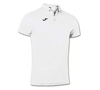 Joma Hobby, Polo Shirt for Men, White (200), XS