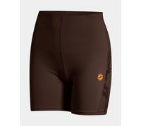 Joma Indoor Gym brown orange short tights women - S