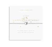 Joma Jewellery A Little 'Happy 18th Birthday' Bracelet 17.5cm Stretch