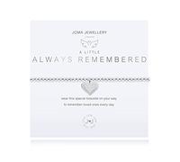 Joma Jewellery A LITTLE ALWAYS REMEMBER BRACELET IN SILVER