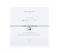 Joma Jewellery A Little 'August' Birthstone Bracelet 17.5cm Stretch