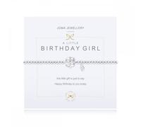 Joma Jewellery A Little 'Birthday Girl' Sparkling Bracelet 17.5cm Stretch