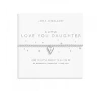 Joma Jewellery A Little 'Love You Daughter' Bracelet 17.5cm Stretch