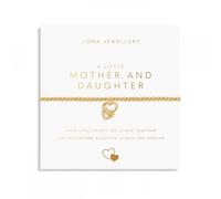 Joma Jewellery A Little 'Mother And Daughter' Gold Tone Bracelet 17.5cm Stretch