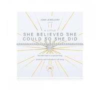 Joma A Little She Believed She Could So She Did Bracelet - Adjustable