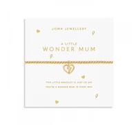 Joma Jewellery A Little 'Wonder Mum' Gold Tone Bracelet 17.5cm Stretch