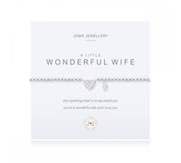 Joma Jewellery A Little 'Wonderful Wife' Bracelet 17.5cm Stretch