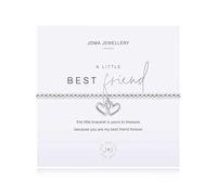 Joma A Little Best Friend Double Heart Bracelet - Silver