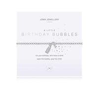 Joma Jewellery A Little Birthday Bubbles Silver Bracelet | 17.5cm Stretch