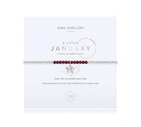 Joma Jewellery A Little 'January' Birthstone Bracelet 17.5cm Stretch