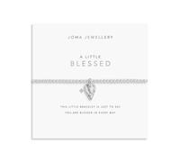 Joma Jewellery A LITTLE BLESSED Silver Plated Bracelet 17.5cm stretch