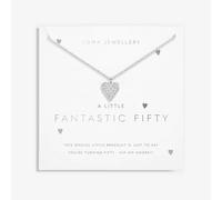 Joma Jewellery A Little 'Fabulous Fifty' Necklace 5713 - Exclusive Design | - Brass Plated