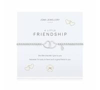 Joma Jewellery A Little FRIENDSHIP Silver Plated Beaded Bracelet + Gift Bag