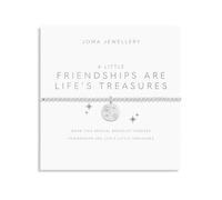 Joma Jewellery Treasured Friendships Silver Plated Bracelet - Brass / Silver