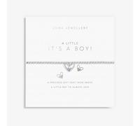 Joma Jewellery A Little 'It's A Boy!' Bracelet 5814 - Signature Edition | - Brass Plated
