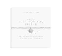 Joma Jewellery A LITTLE JUST FOR YOU FRIEND Silver Bracelet | 17.5cm stretch