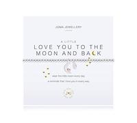 Joma Jewellery A Little 'Love You To The Moon And Back' Bracelet 17.5cm Stretch