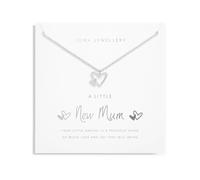 Joma Jewellery A LITTLE NEW MUM Silver Necklace | 46cm + 5cm extender