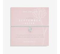 Joma Jewellery A Little September Aster Birthflower Bracelet from