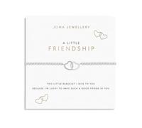 Joma Jewellery A Little Silver Plated Friendship Bracelet