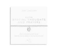 Joma Jewellery A LITTLE | SPECIAL THOUGHTS AND PRAYERS | Silver Plated | Bracelet | 17.5cm stretch