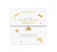 Joma Jewellery A Little Vibes 'Babes Who Brunch' Bracelet 17.5cm Stretch