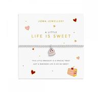 Joma Jewellery A Little Vibes 'Life Is Sweet' Bracelet 17.5cm Stretch
