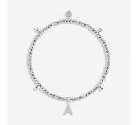 Joma Jewellery Alphabet A Little 'A' Bracelet 17.5cm Stretch