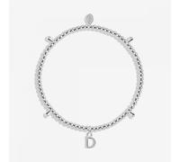 Joma Jewellery Alphabet A Little 'D' Bracelet 17.5cm Stretch