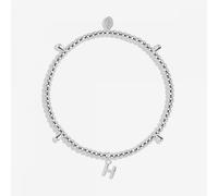 Joma Jewellery Alphabet A Little 'H' Bracelet 17.5cm Stretch