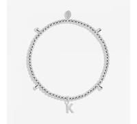Joma Jewellery Alphabet A Little 'K' Bracelet 17.5cm Stretch