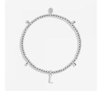 Joma Jewellery Alphabet A Little 'L' Bracelet 17.5cm Stretch
